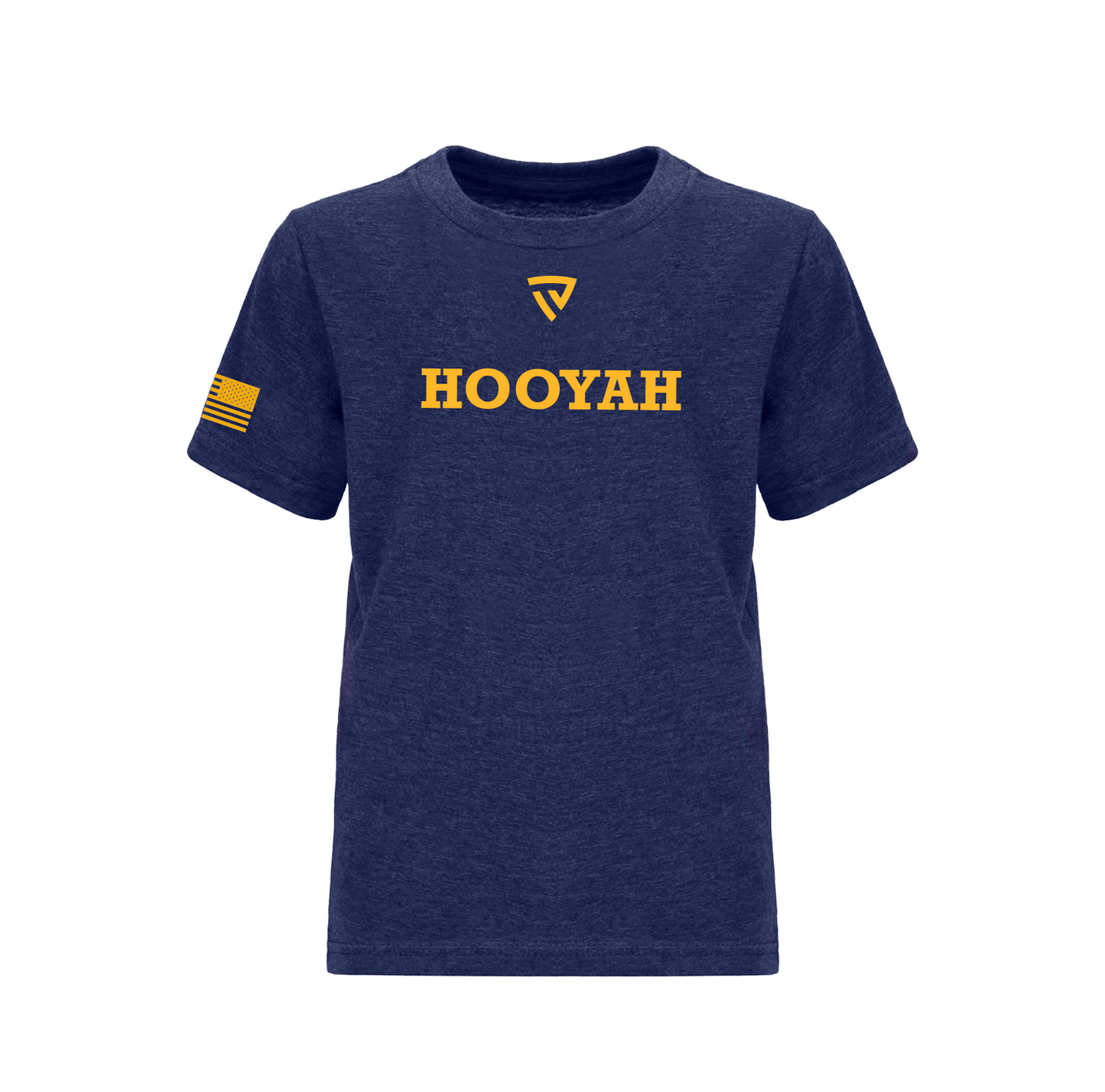 Youth Battle Cry Navy HOOYAH Tee