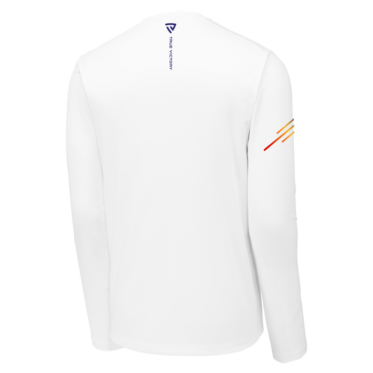 Youth Vibe Softball Poly Long Sleeve Tee
