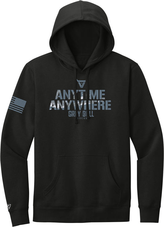 Grey Bull Rescue Anytime Camo Hoodie