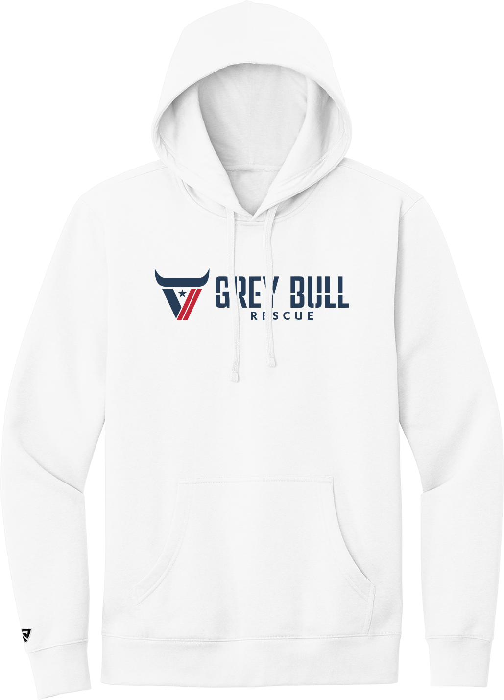 Grey Bull Rescue Hoodie
