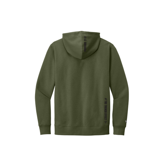 Trench Hold the Line Military Green Hoodie