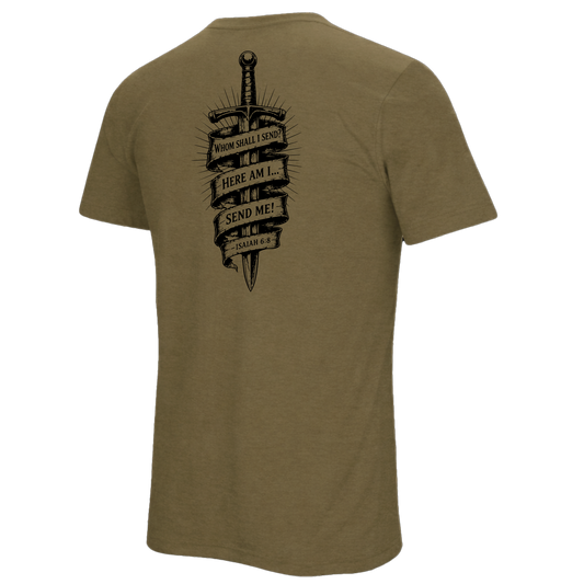 Blessed by Jordan Send Me Tee (Warrior Edition)