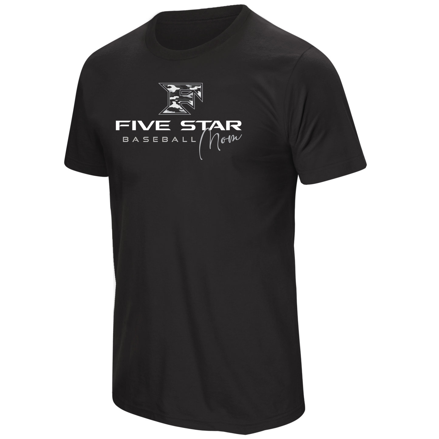 Five Star Baseball Camo (Mom) Tee