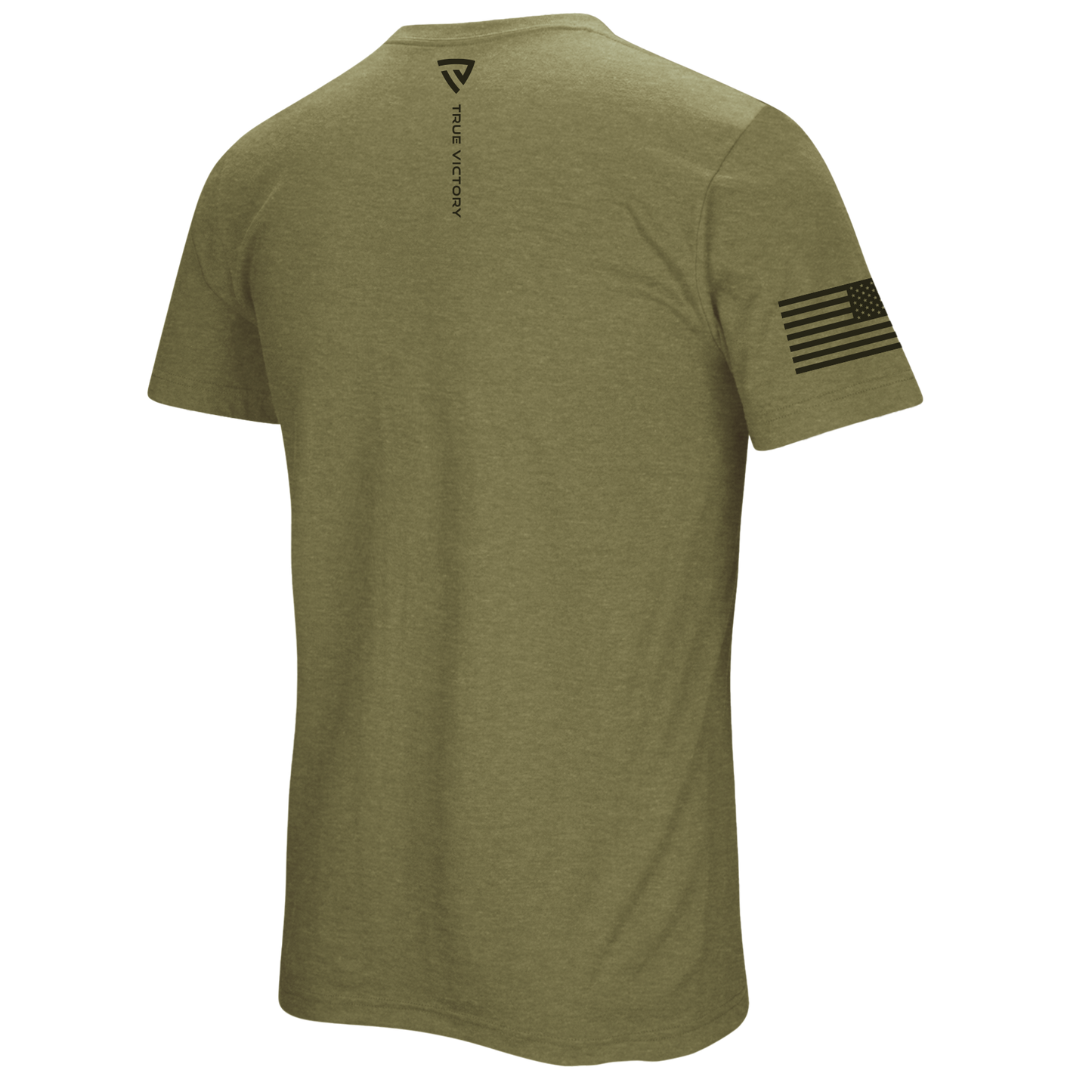 Grey Bull Rescue Anytime Camo Military Green Tee