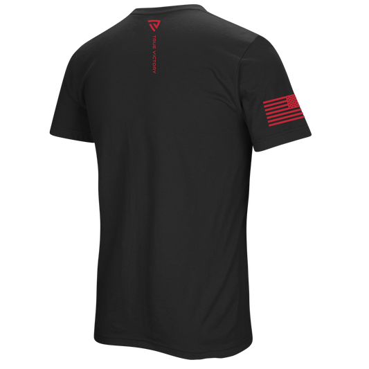 Grey Bull Rescue Built for Rescue Black Tee