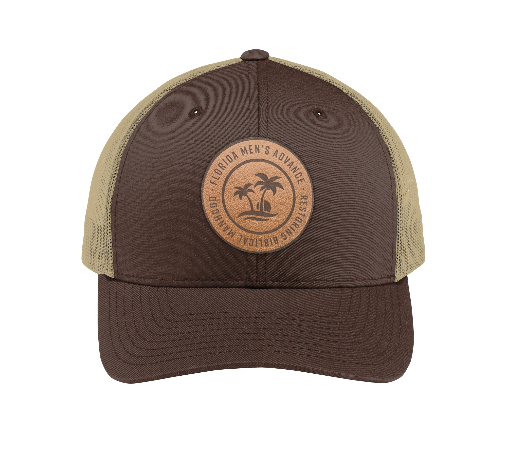Florida Men's Advance Cafe Brown Trucker Hat