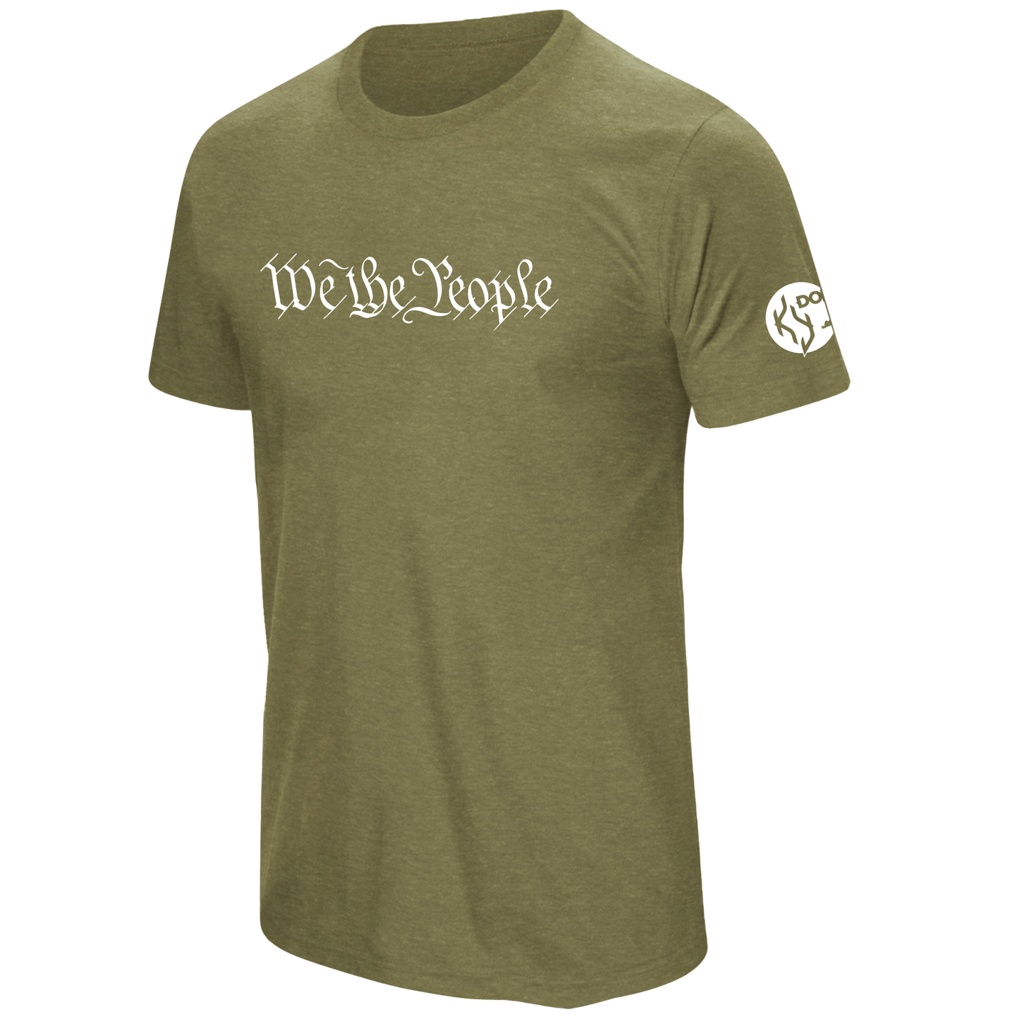 We the People x Kentucky Dom Military Green Tee