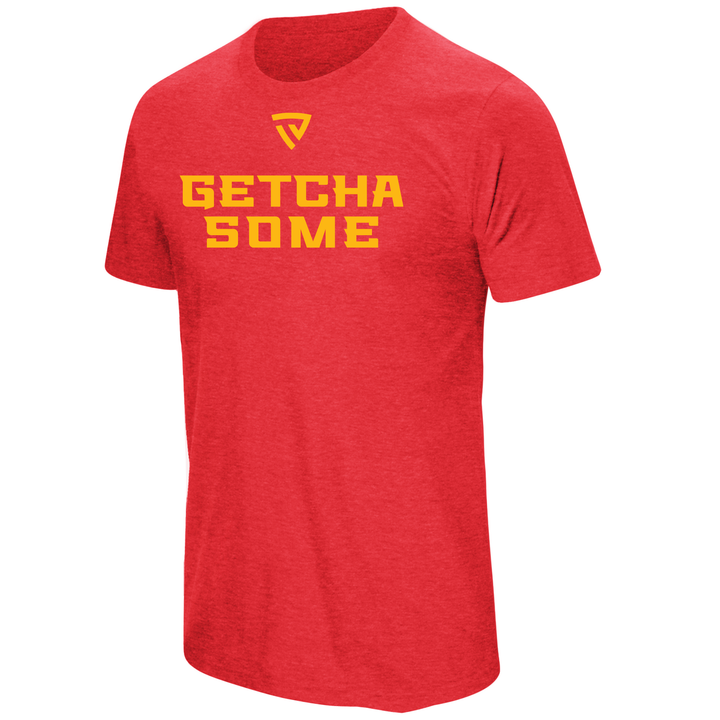 Getcha Some Heather Red Tee