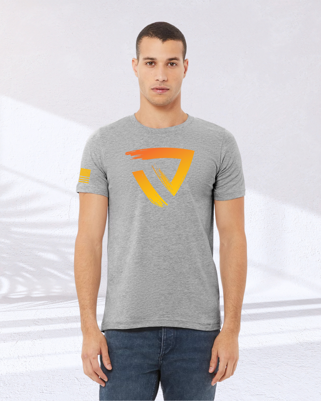 Built for Battle Painted Sunset Tee