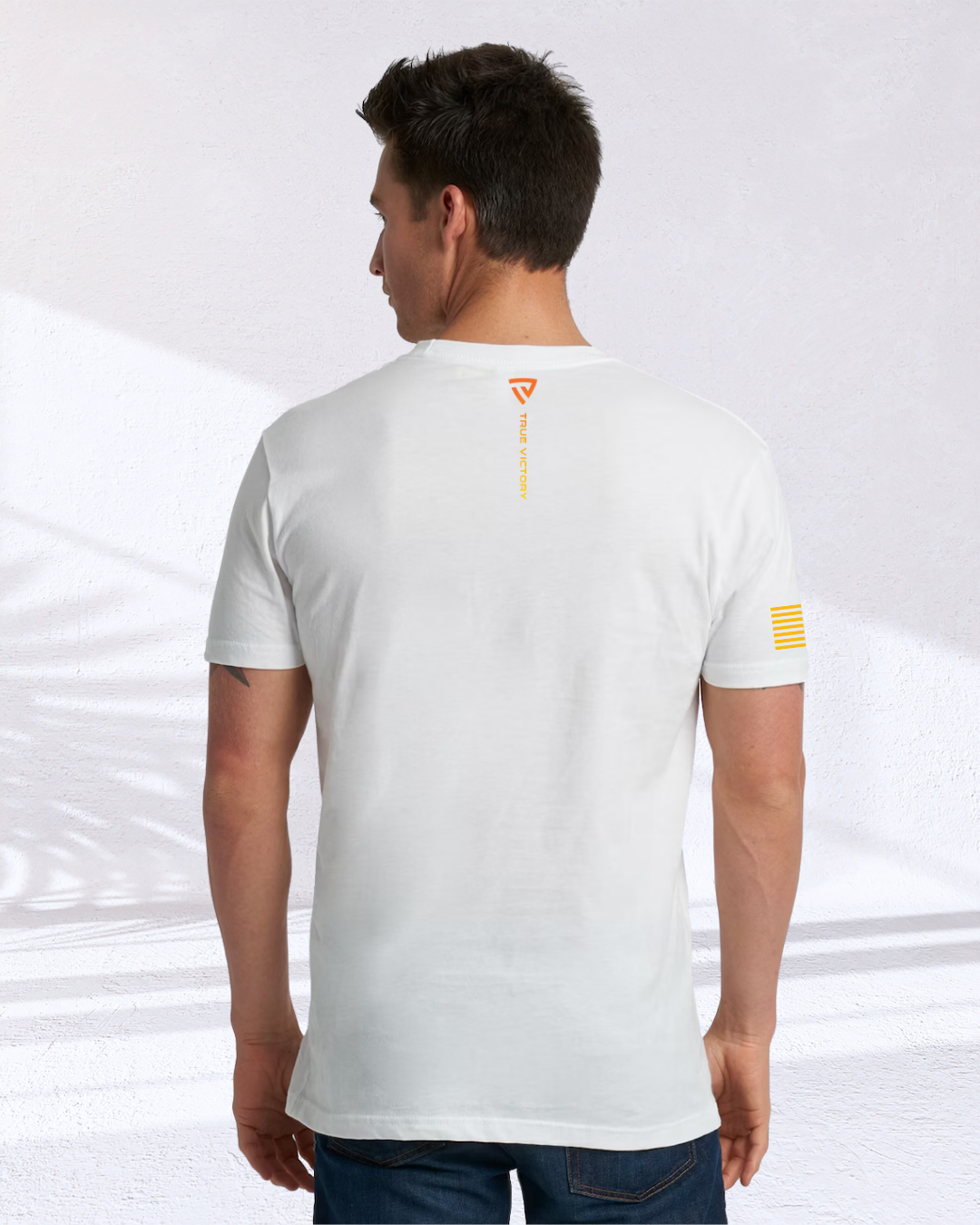 Built for Battle Painted Sunset Tee