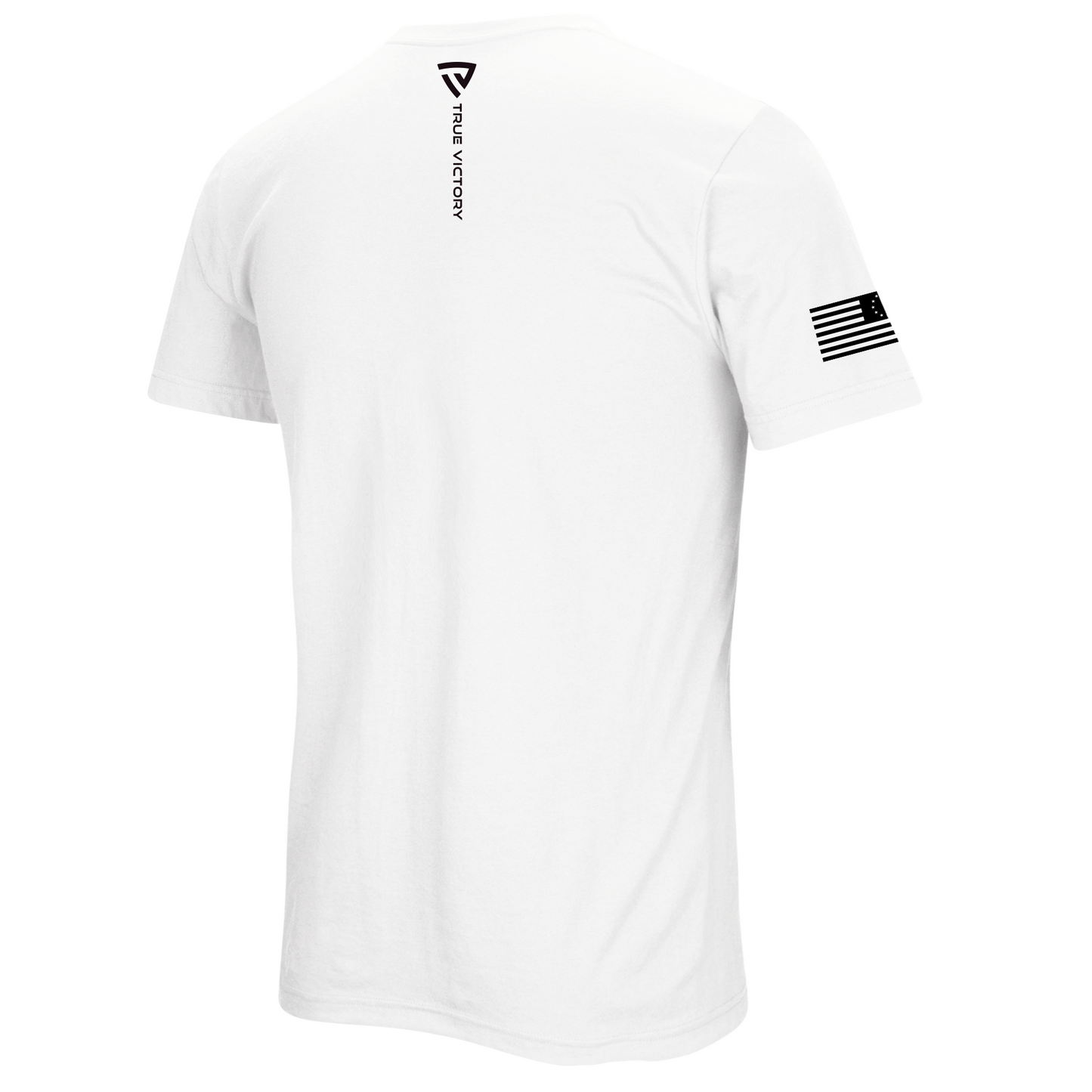 Betsy Ross Flag Heather White Tee