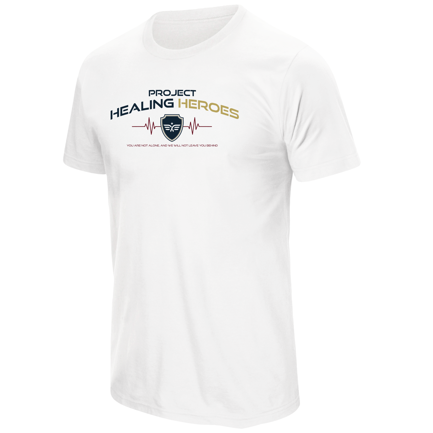 Project Healing Heroes Pulse White Tee
