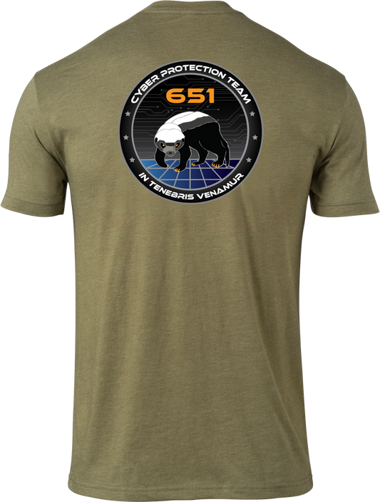 MCCOB 651st Military Green Tee