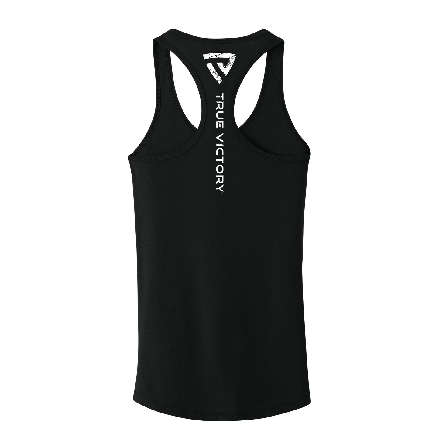 Women's 75 SFS Black Racerback Tank