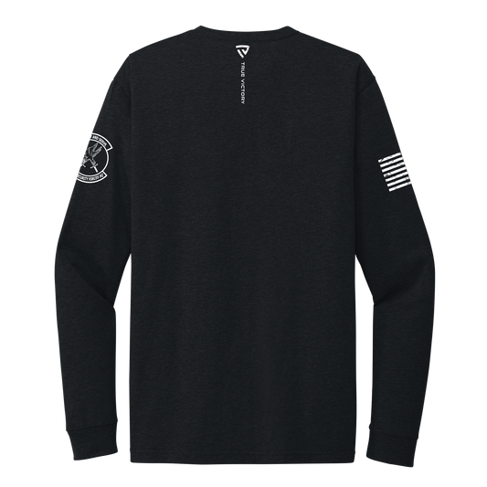 75 SFS Black Long Sleeve Tee