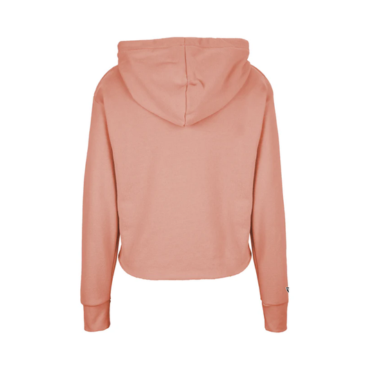 Trench Green Camo Cropped Pullover Hoodie