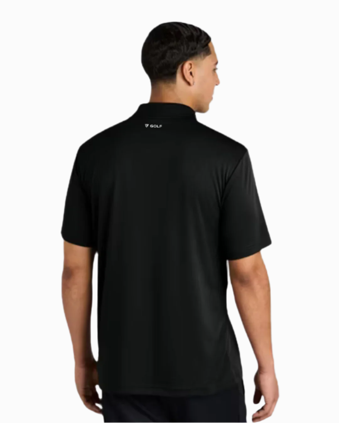 The Fairway Black Golf Polo