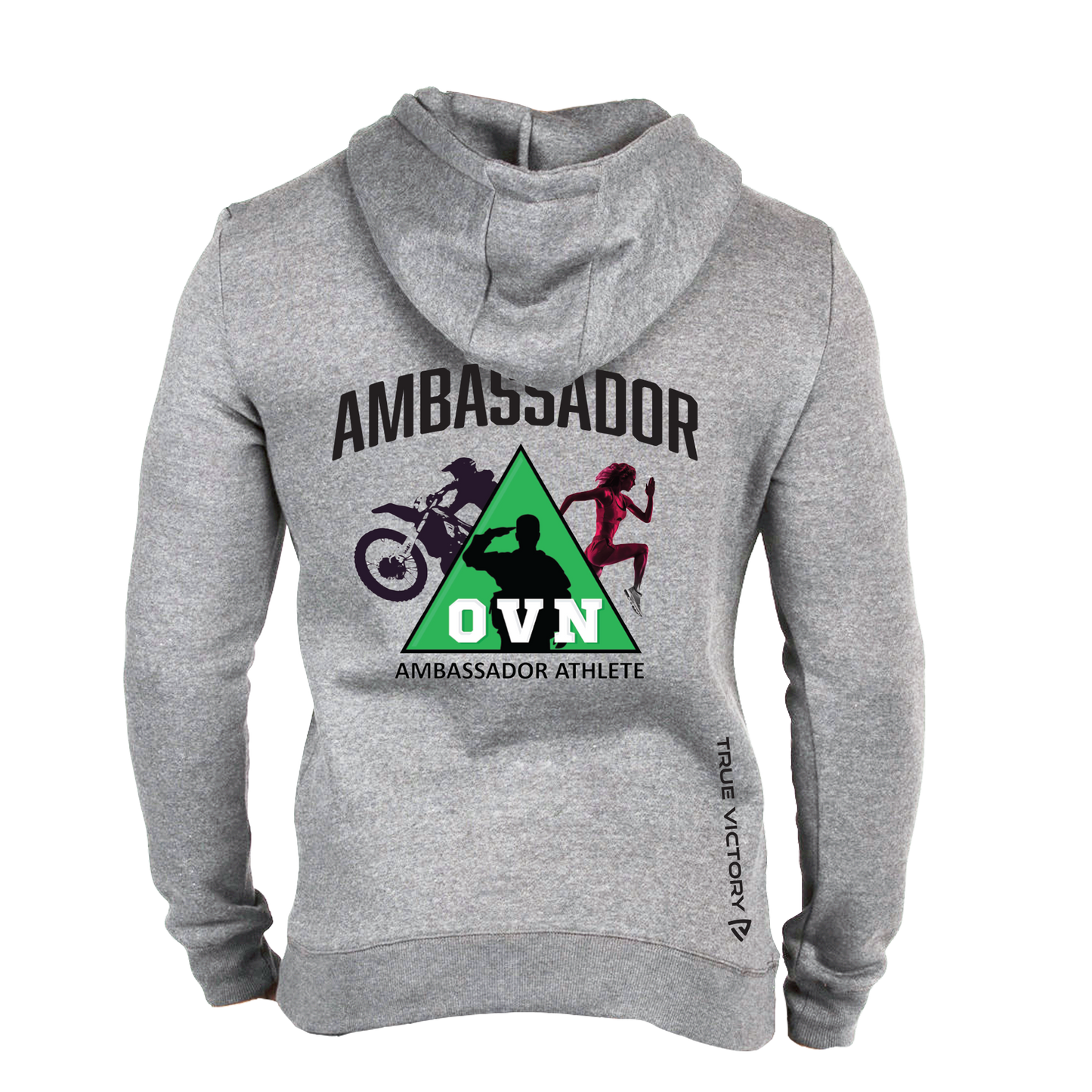 OVN Athlete Heather Gray Hoodie