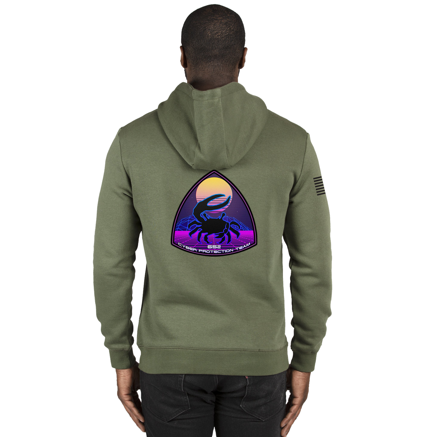 MCCOB 652d Military Green Hoodie