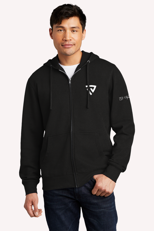 Legacy X Eli Harris Full Zip Signature Series Black Heathered Hoodie