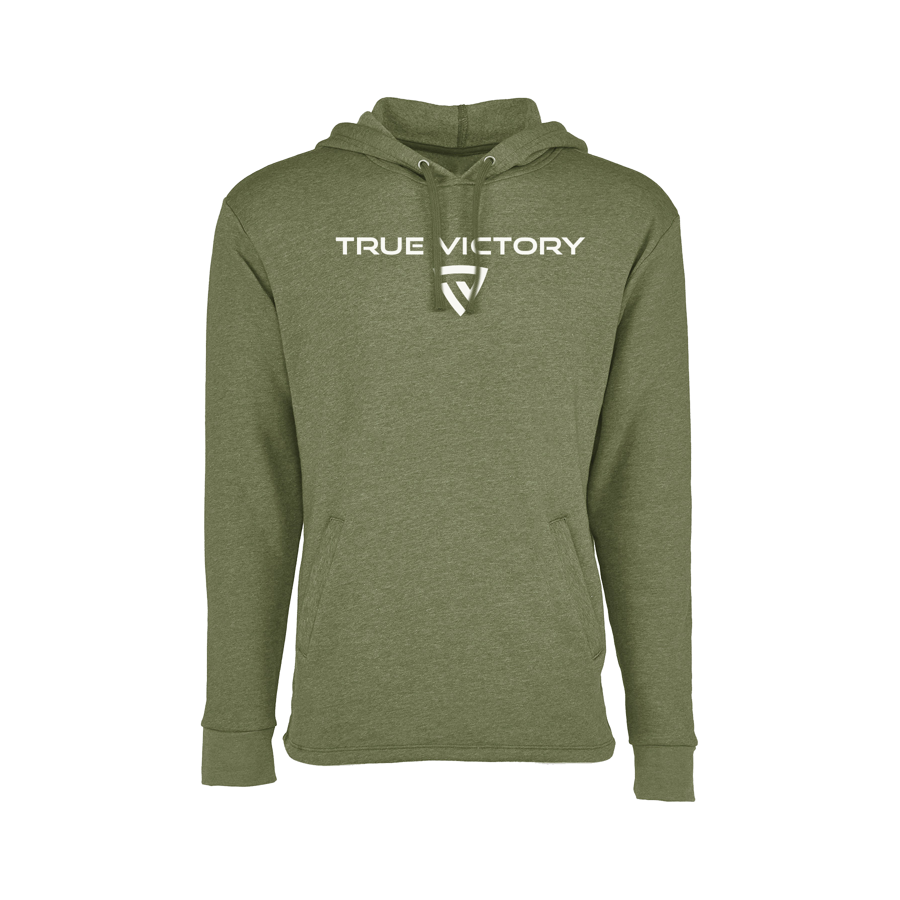 Victorious Military Green Heathered Hoodie