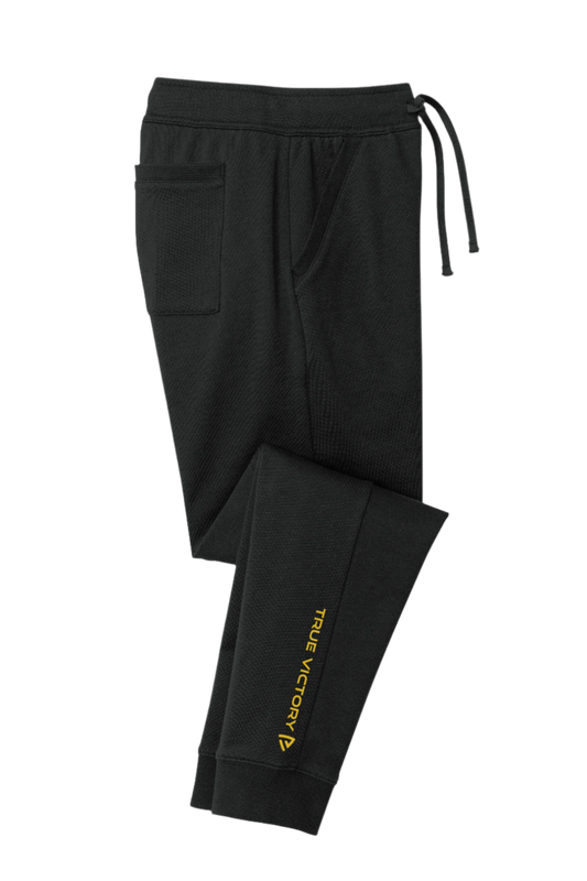 Five Star True Fleece Black Joggers