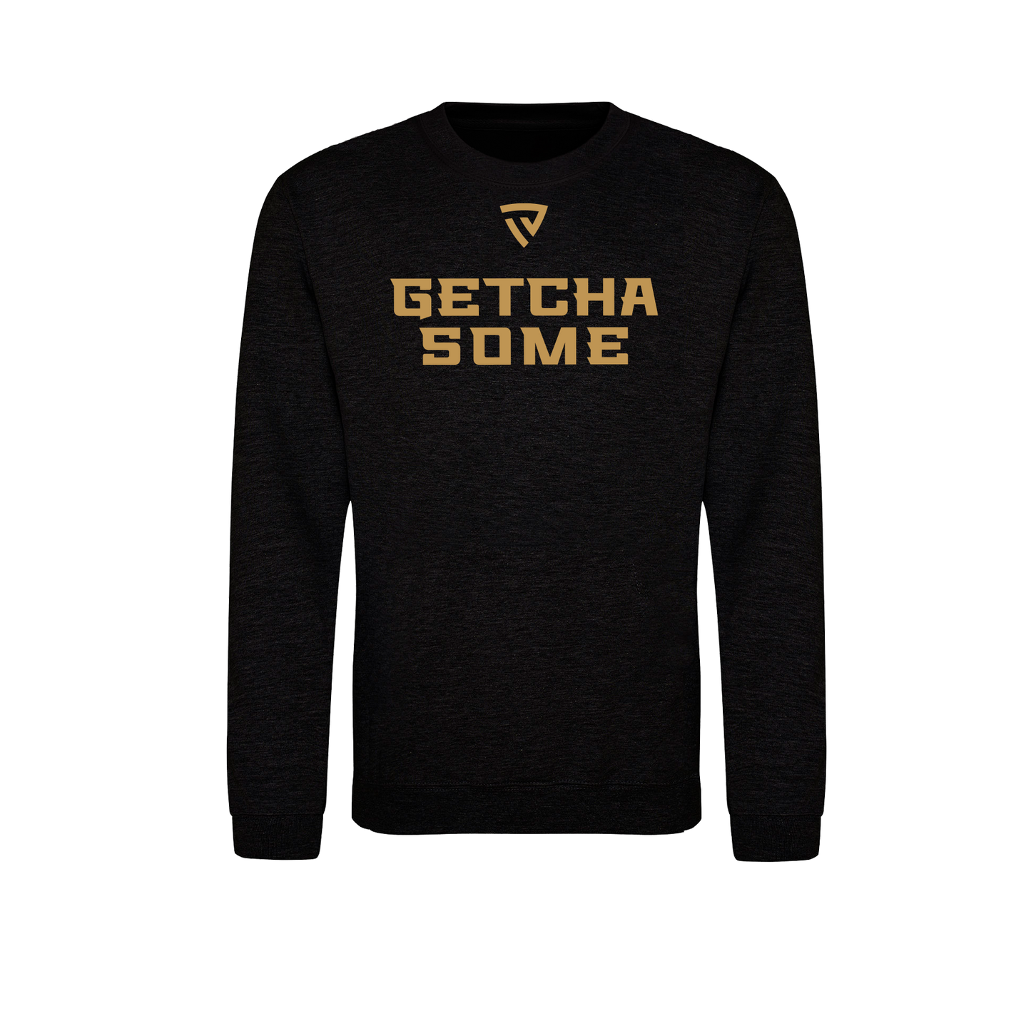 Getcha Some Black Crewneck Sweatshirt