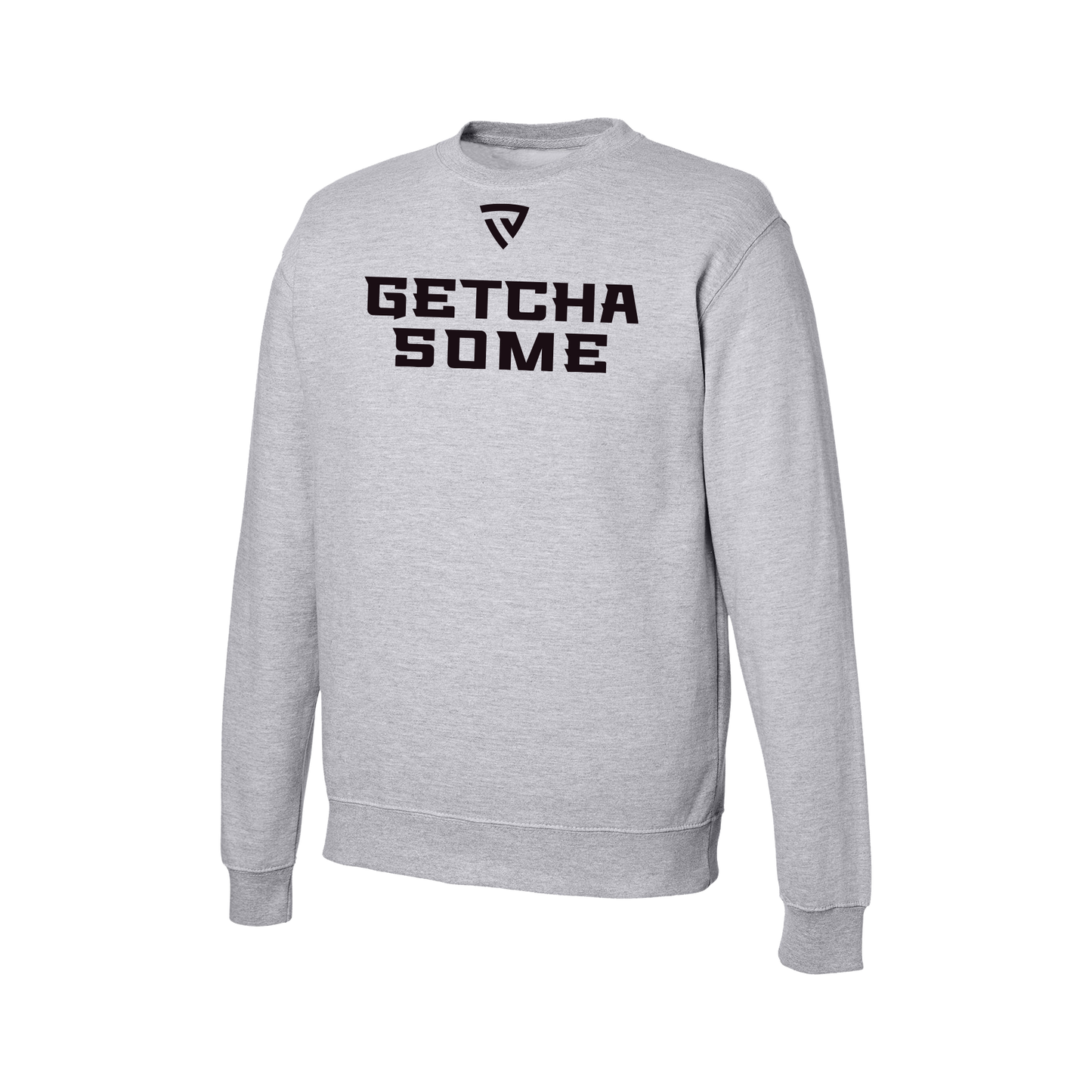 Getcha Some Heather Gray Crewneck Sweatshirt