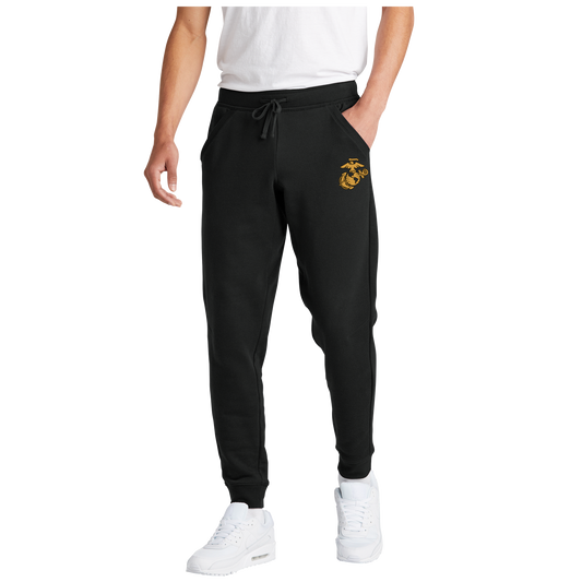 Marine Corps Black Joggers