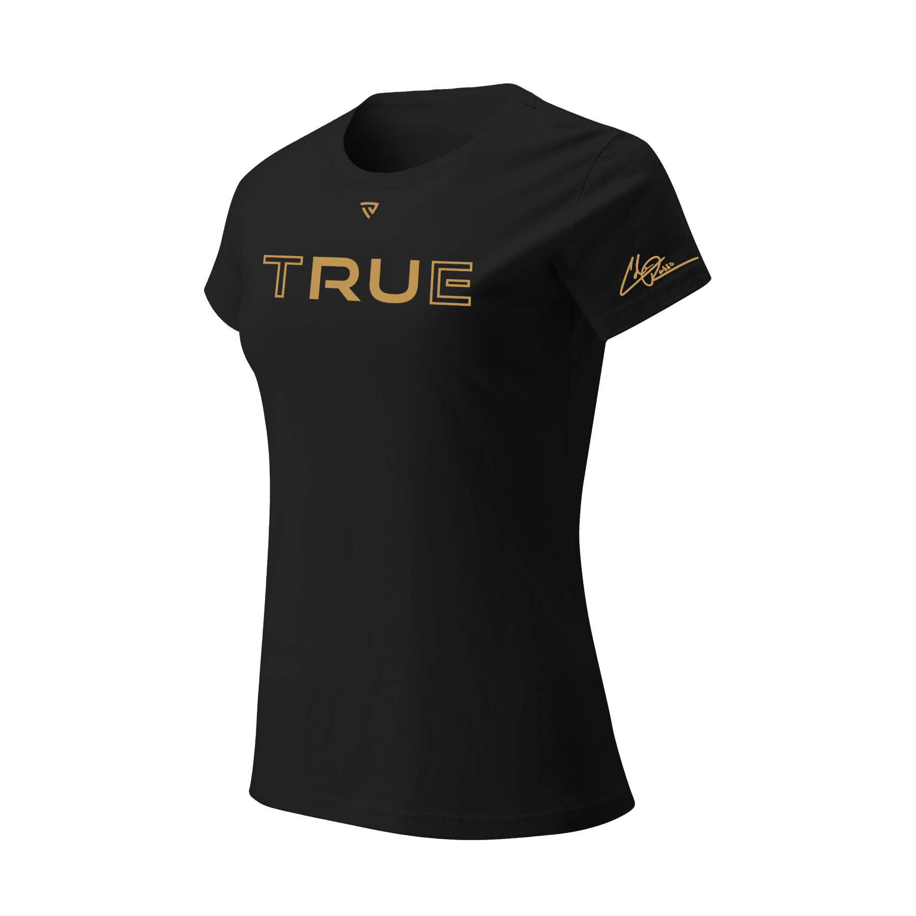 Women's RU True x Cole Russo Signature Series Black Tee