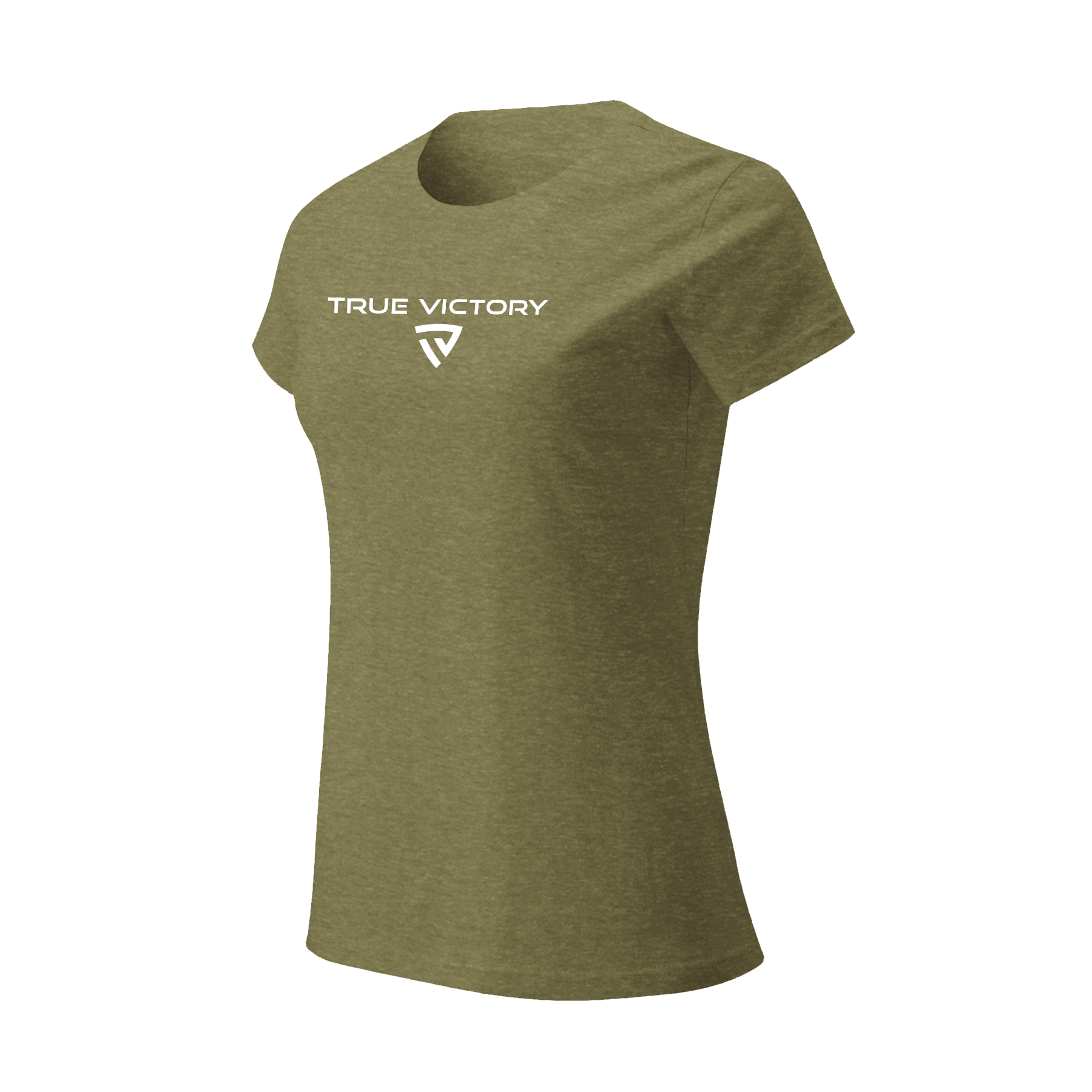 Women's Victorious Military Green Tee