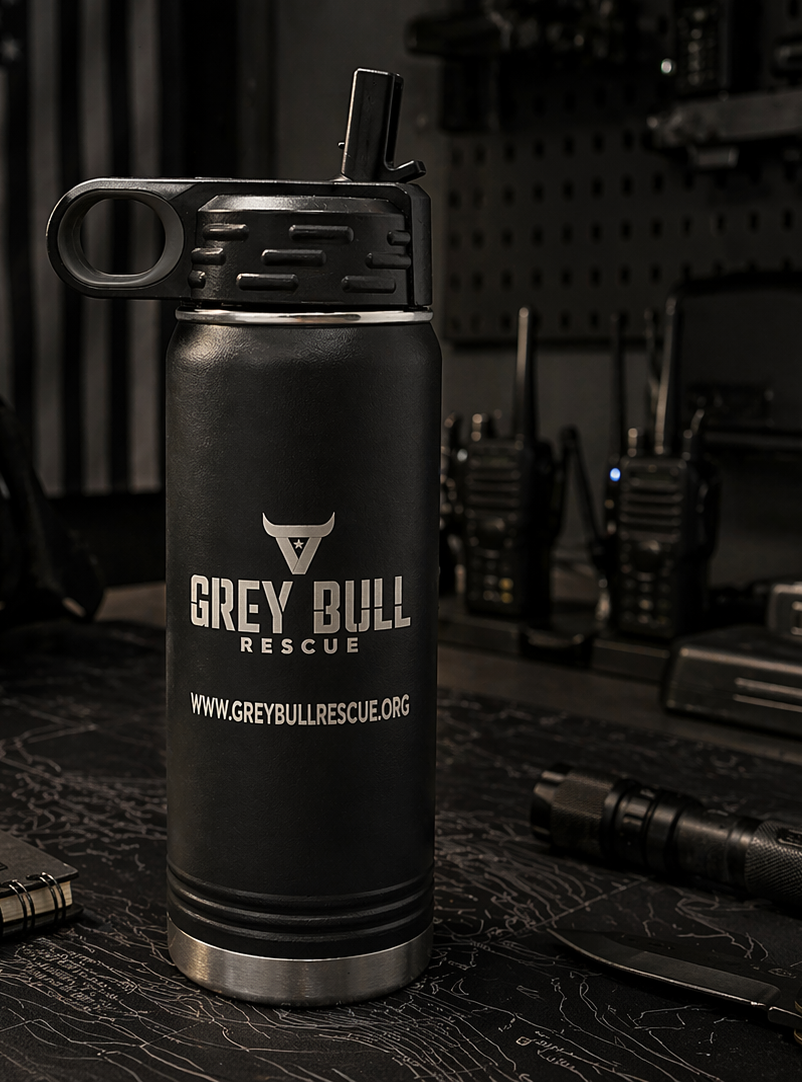 Grey Bull 40 oz. Water Bottle