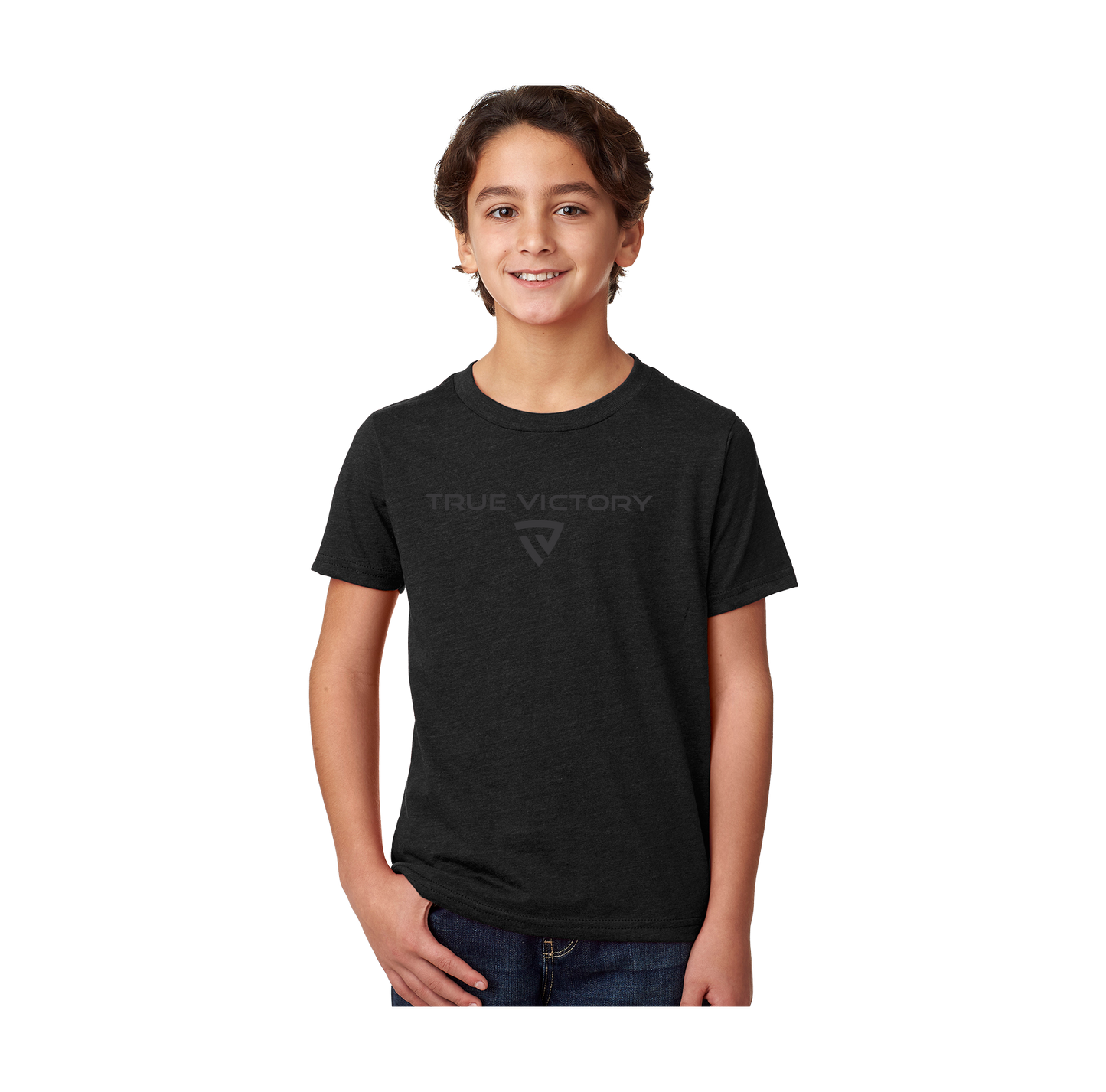 Youth Victorious Black Tee
