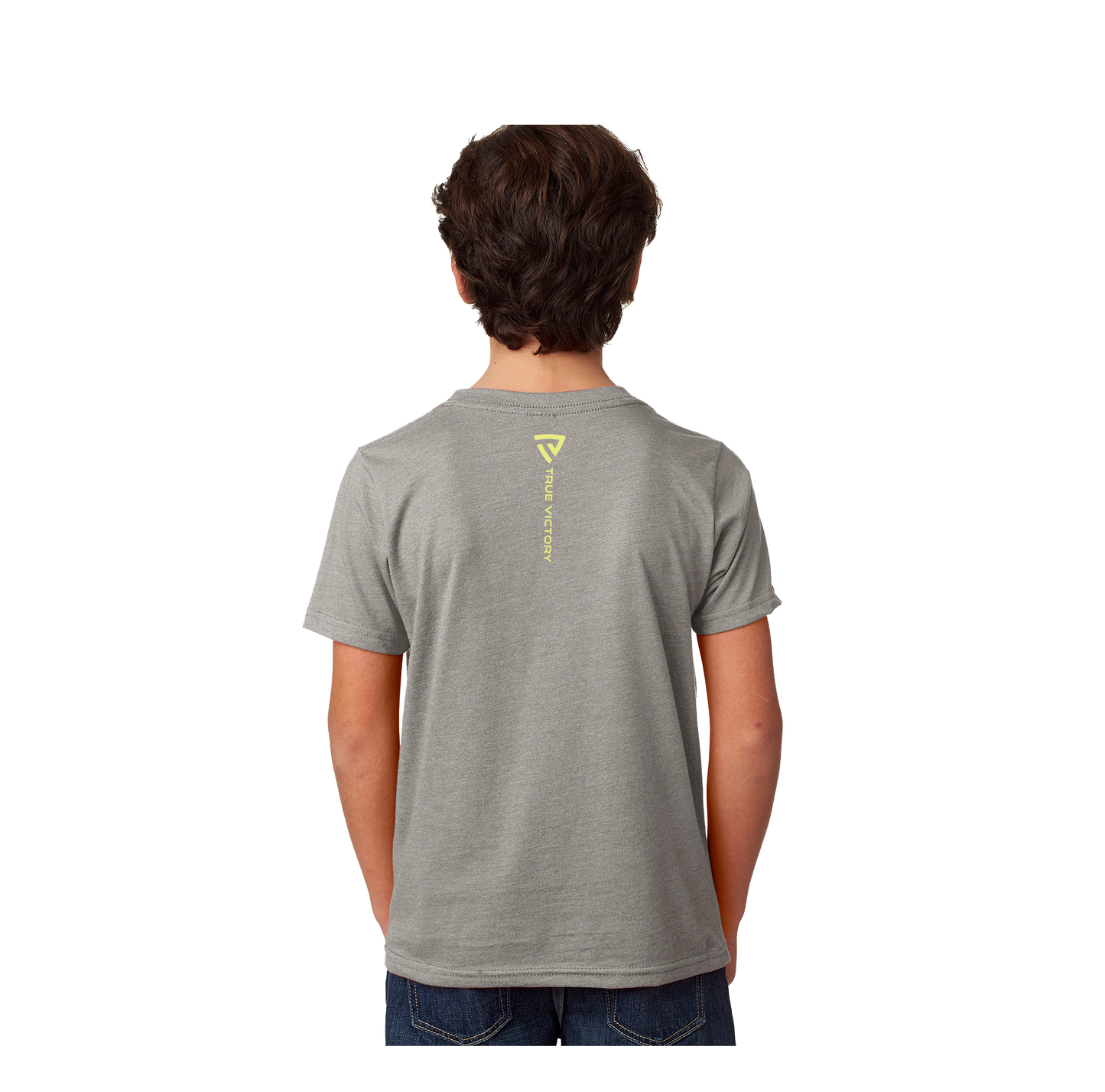 Youth Victorious Dark Heather Gray Tee