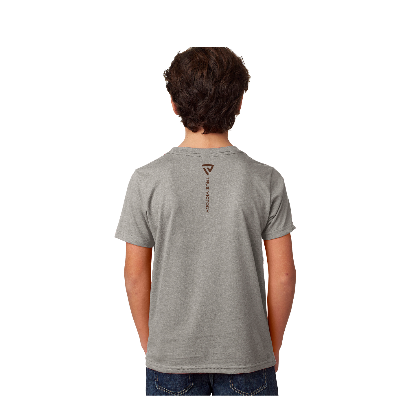 Youth Victorious Dark Heather Gray Tee