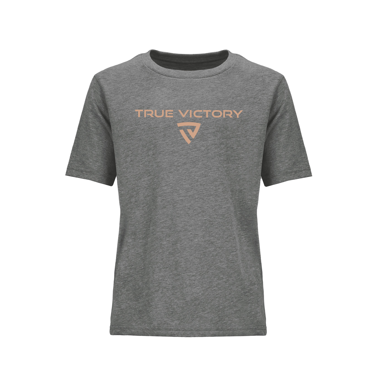 Youth Victorious Dark Heather Gray Tee