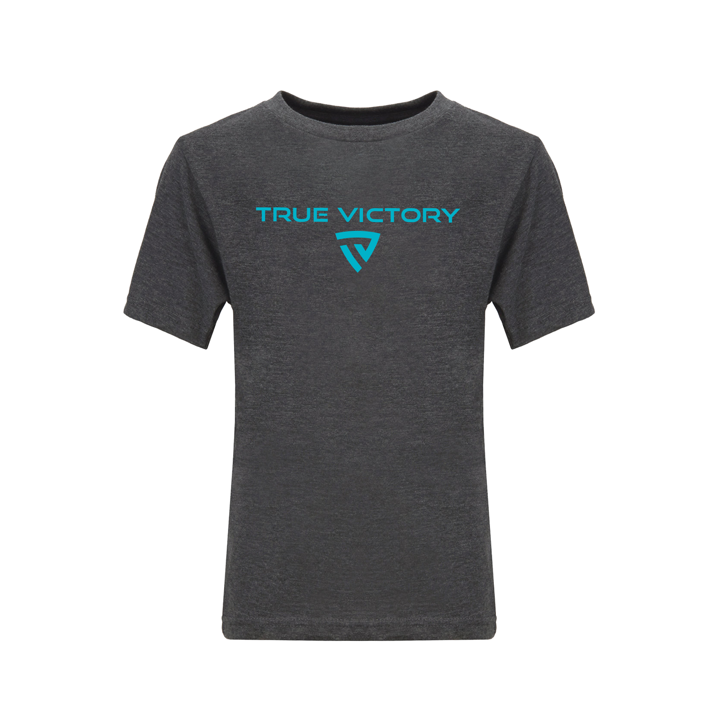 Youth Victorious Charcoal Tee