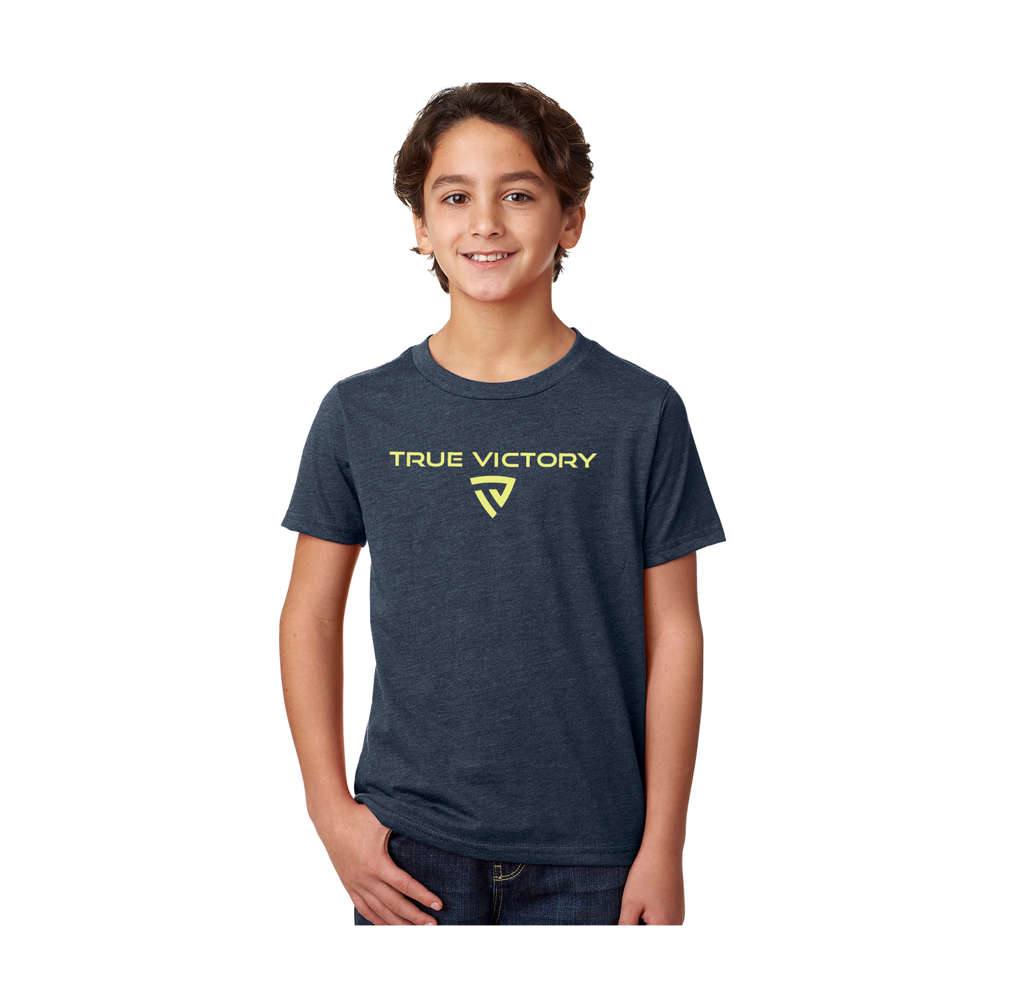 Youth Victorious Midnight Navy Tee