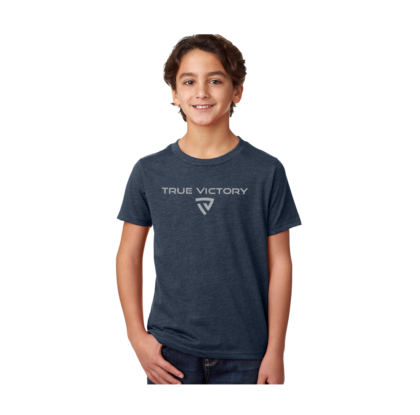 Youth Victorious Midnight Navy Tee