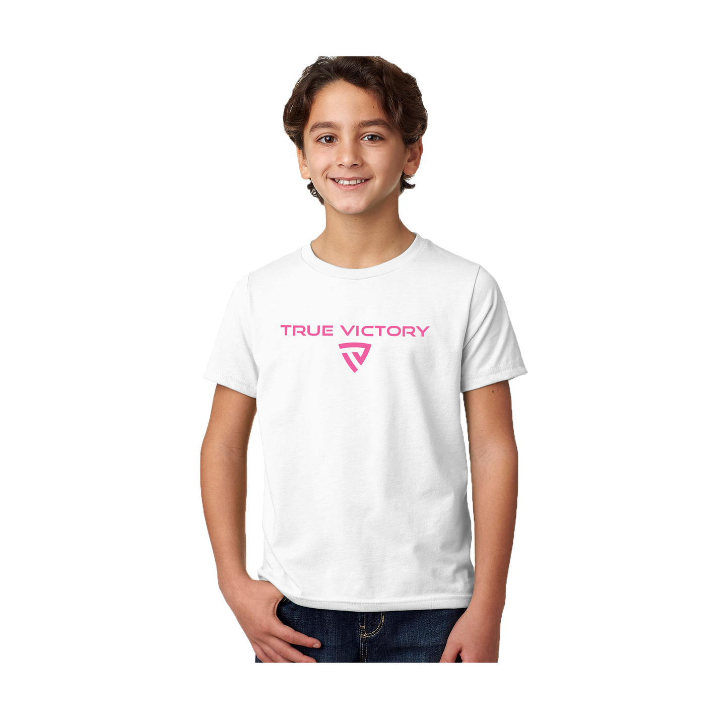 Youth Victorious White Tee
