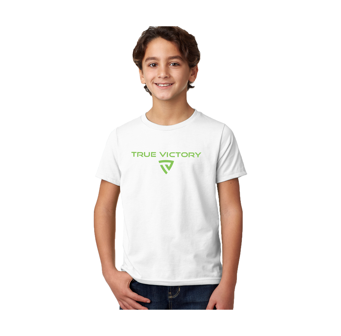 Youth Victorious White Tee