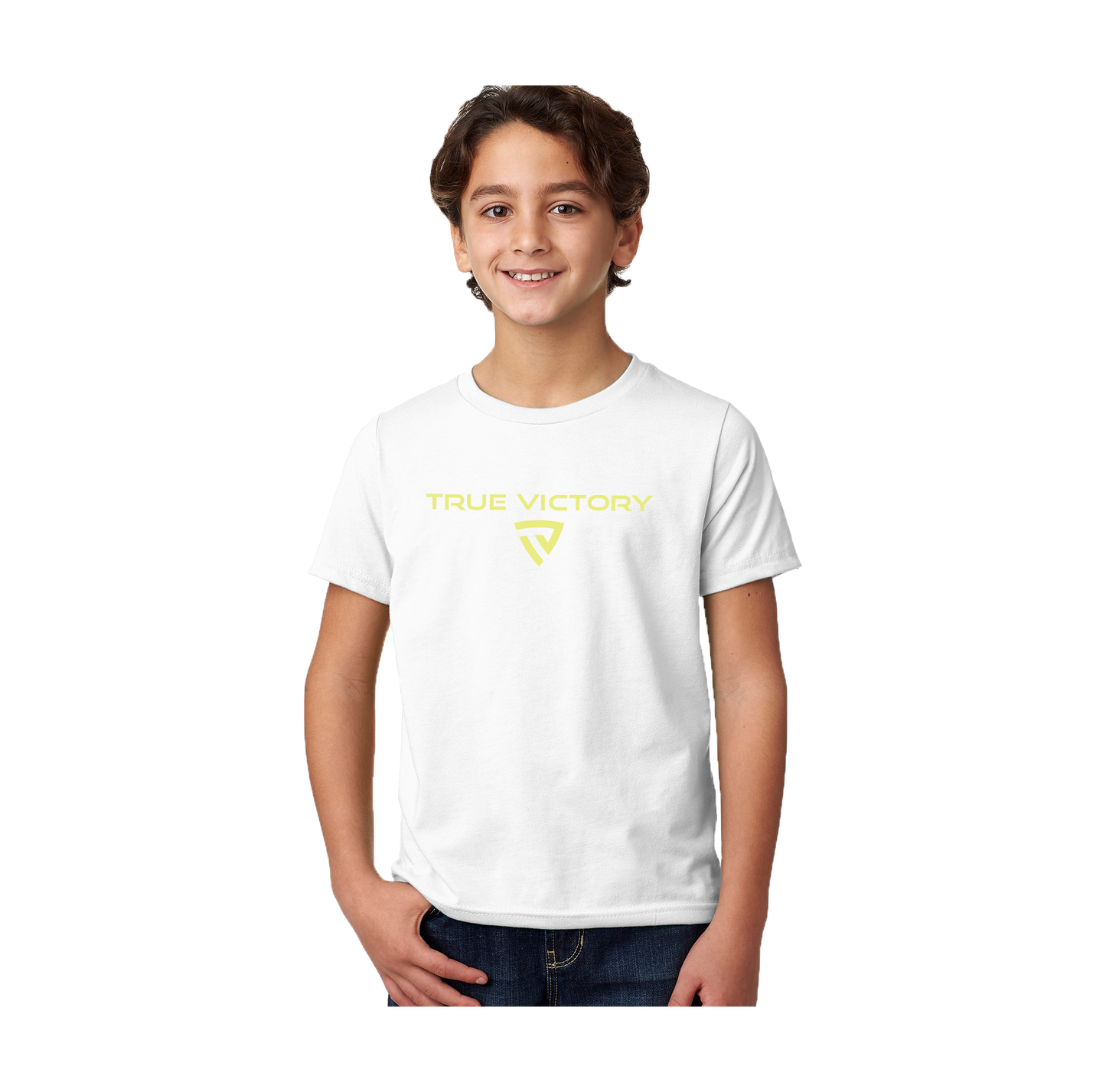 Youth Victorious White Tee