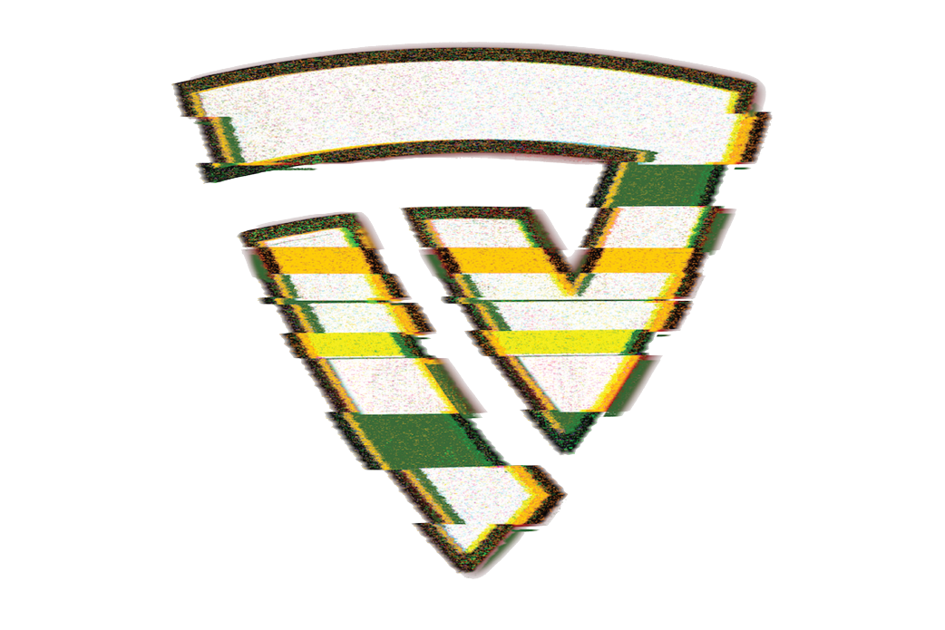 Glitch X Eli Harris Signature Series White/Black Ringer Tee