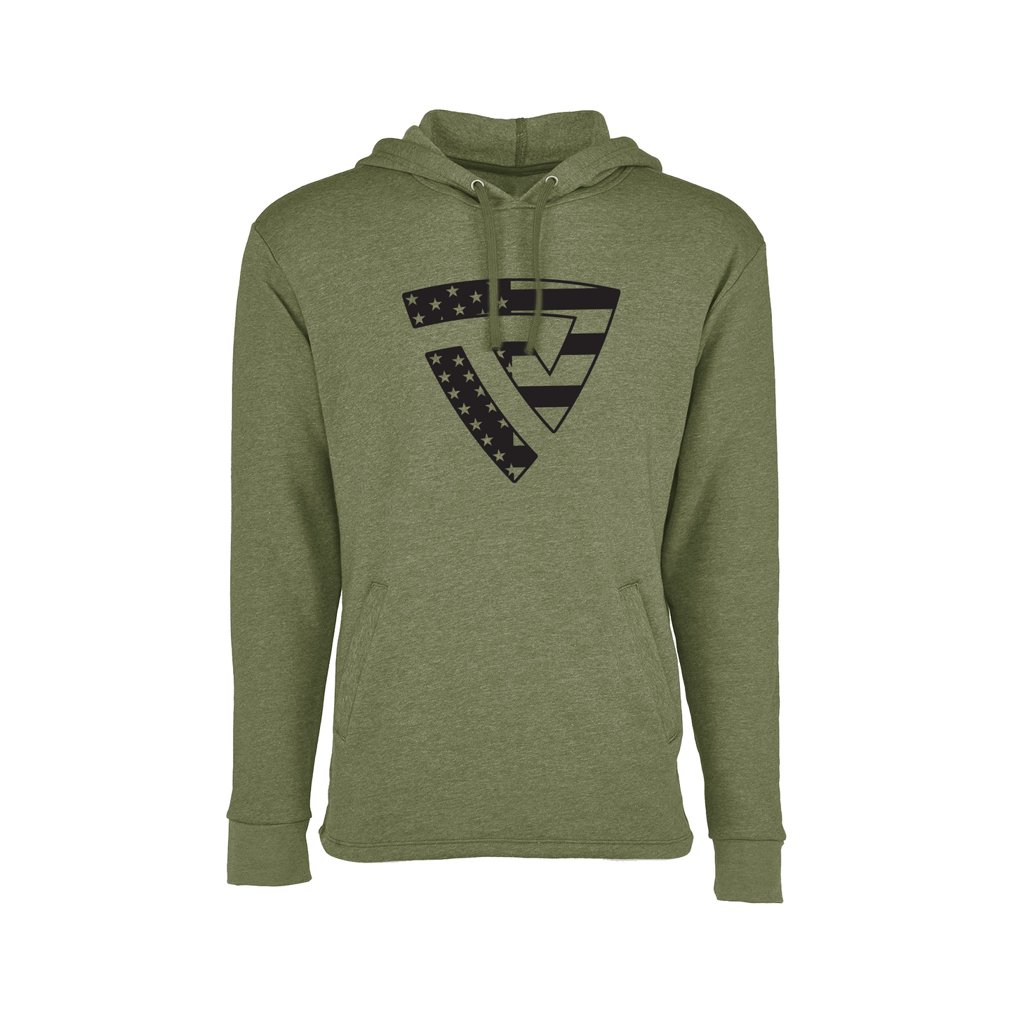 Men's Stars and Stripes Heathered Hoodie