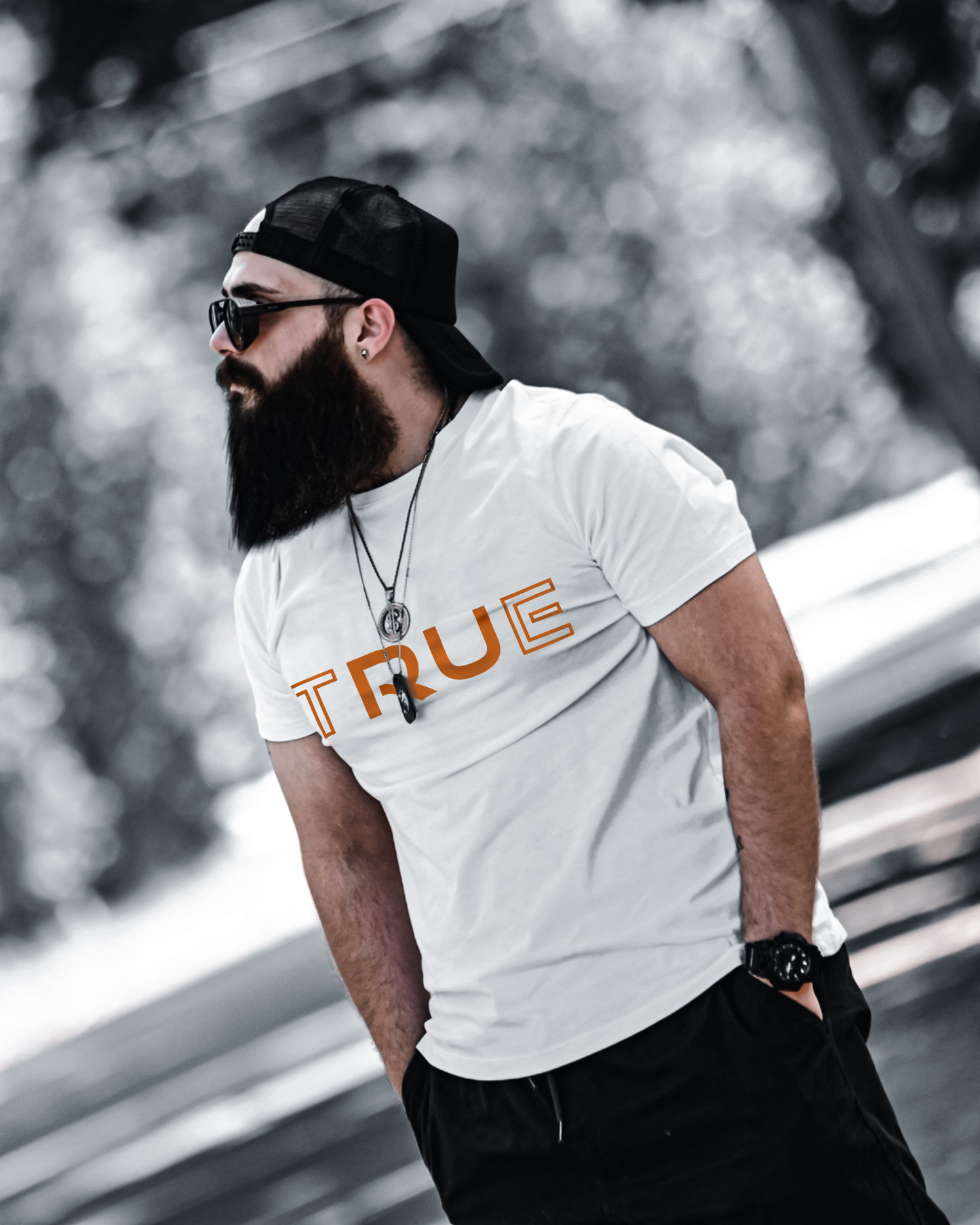 Men's RU TRUE White Tee