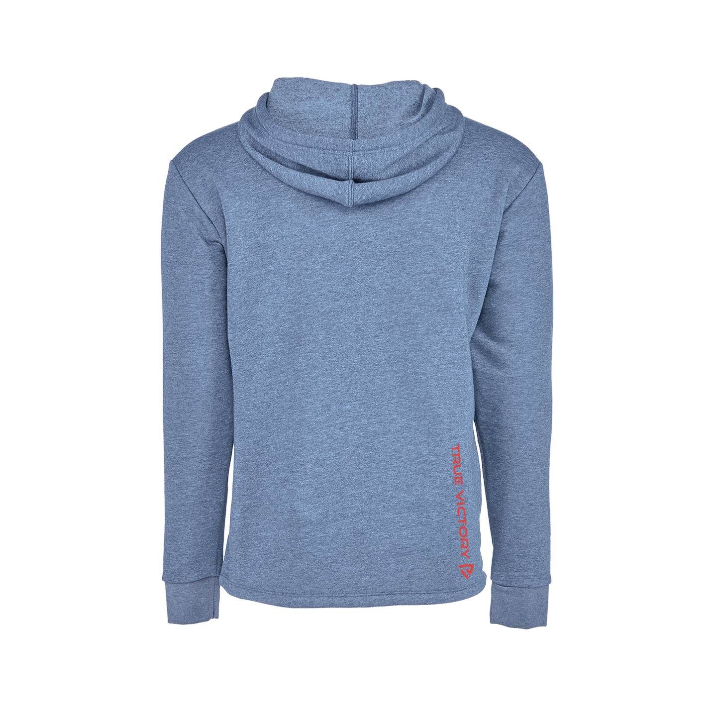 Women's RU TRUE Bay Blue Heathered Hoodie