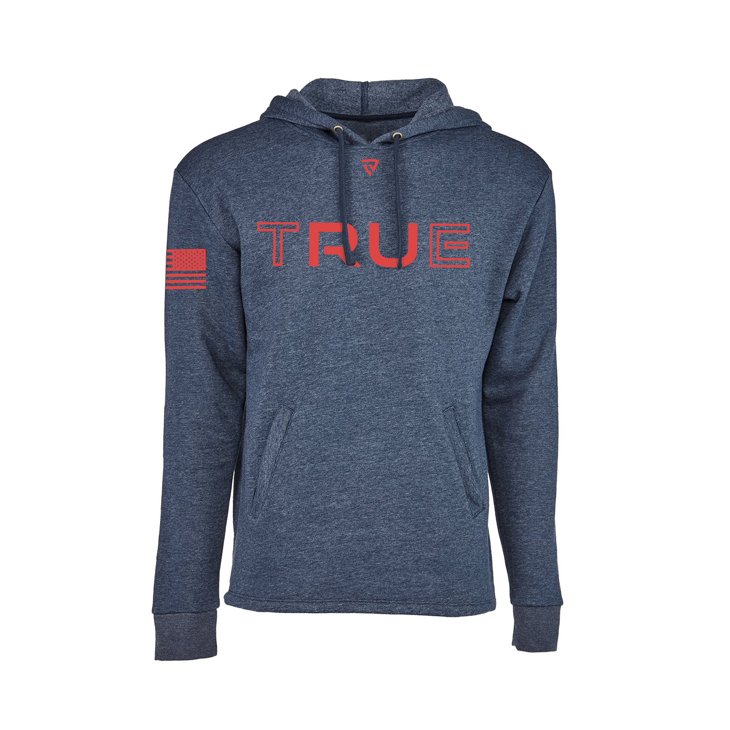 Men's RU True Heathered Navy Hoodie