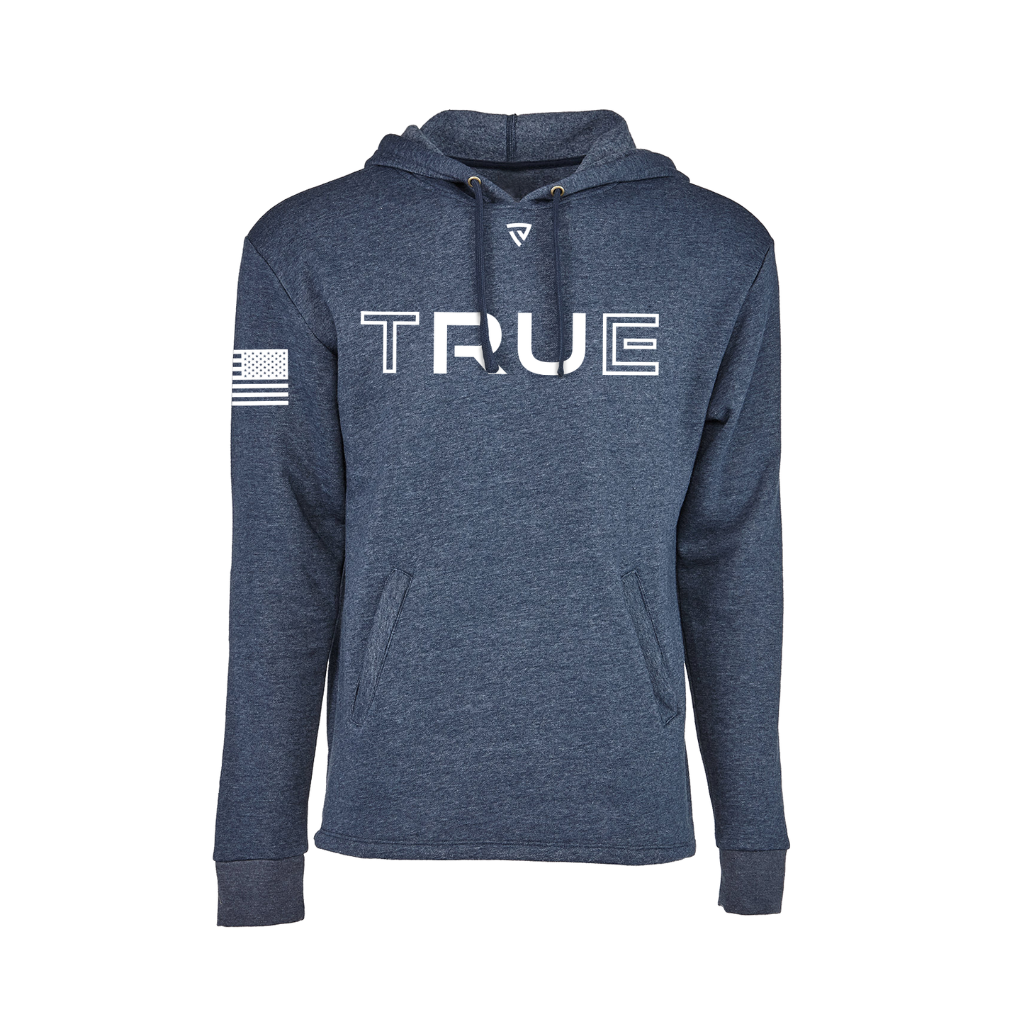 Men's RU True Heathered Navy Hoodie