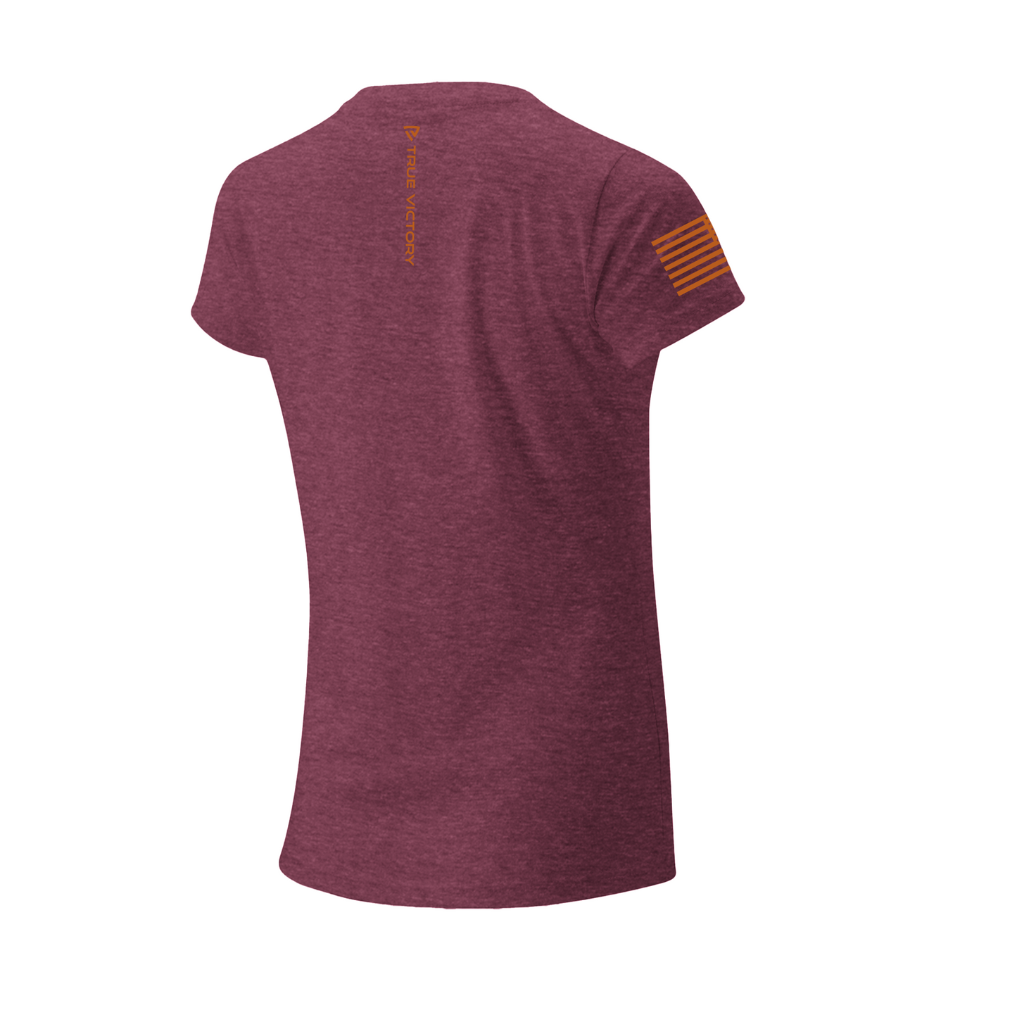 Women's RU TRUE Maroon Tee