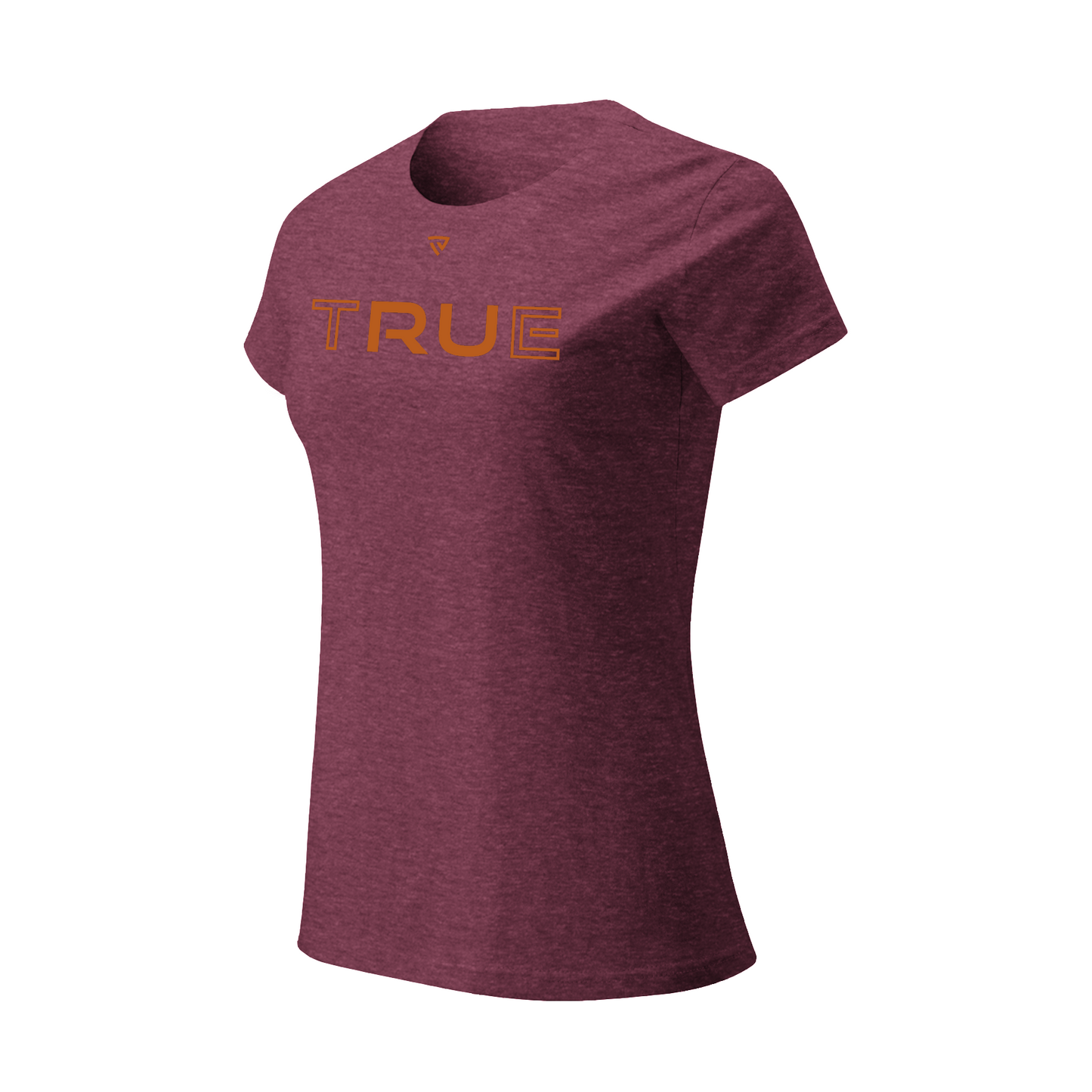 Women's RU TRUE Maroon Tee